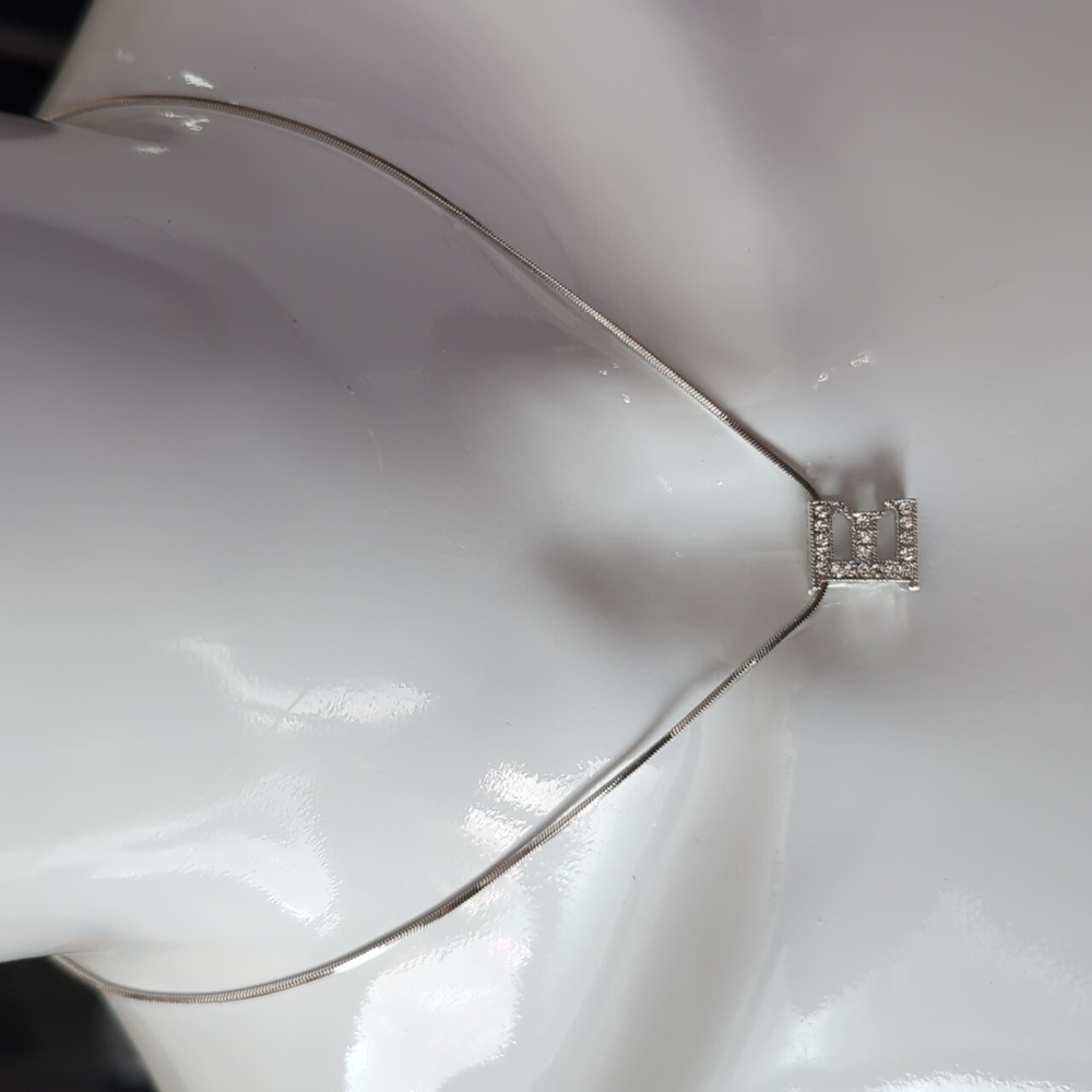 E Initial Pendant Necklace